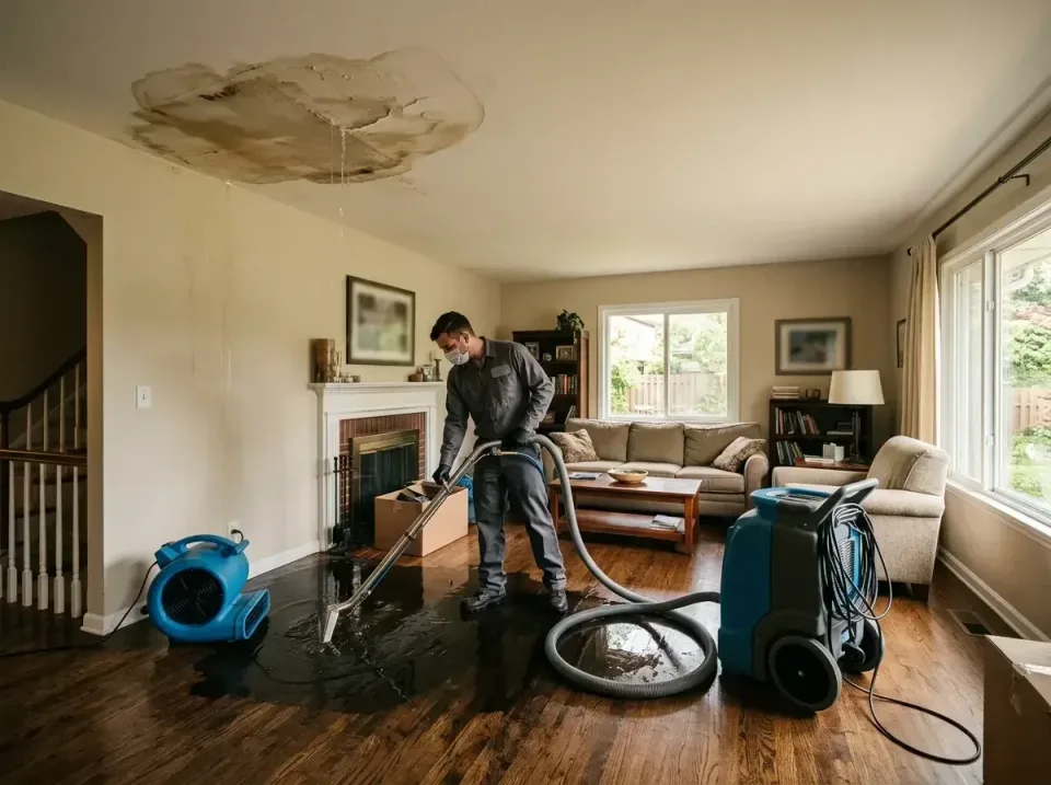 attic-pipe-burst-ceiling-drip-008 — frequently asked questions, Water Damage Restoration & Carpet Care in Topanga, CA